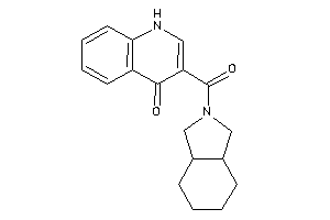 3-(1,3,3a,4,5,6,7,7a-octahydroisoindole-2-carbonyl)-4-quinolone