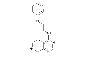 2-anilinoethyl(5,6,7,8-tetrahydropyrido[3,4-d]pyrimidin-4-yl)amine