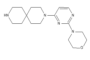 4-[4-(3,9-diazaspiro[5.5]undecan-9-yl)pyrimidin-2-yl]morpholine