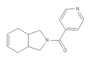 1,3,3a,4,7,7a-hexahydroisoindol-2-yl(4-pyridyl)methanone