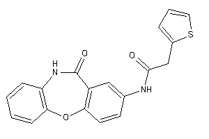 Image of N-(6-keto-5H-benzo[b][1,5]benzoxazepin-8-yl)-2-(2-thienyl)acetamide