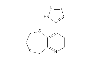 Image of 9-(1H-pyrazol-5-yl)-3,5-dihydro-2H-[1,4]dithiepino[6,5-b]pyridine