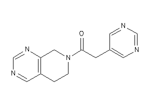 1-(6,8-dihydro-5H-pyrido[3,4-d]pyrimidin-7-yl)-2-(5-pyrimidyl)ethanone