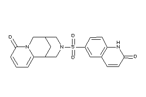 (2-keto-1H-quinolin-6-yl)sulfonylBLAHone