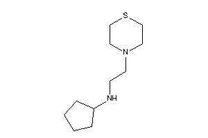 Cyclopentyl(2-thiomorpholinoethyl)amine