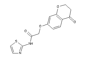 2-(4-ketochroman-7-yl)oxy-N-thiazol-2-yl-acetamide