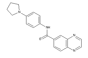 N-(4-pyrrolidinophenyl)quinoxaline-6-carboxamide