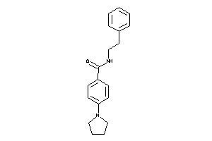 Image of N-phenethyl-4-pyrrolidino-benzamide