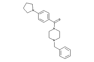 (4-benzylpiperazino)-(4-pyrrolidinophenyl)methanone