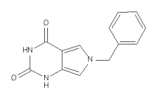 6-benzyl-1H-pyrrolo[3,4-d]pyrimidine-2,4-quinone