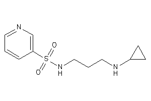 N-[3-(cyclopropylamino)propyl]pyridine-3-sulfonamide