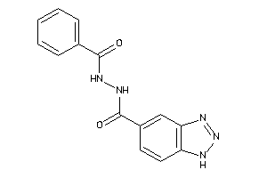 N'-benzoyl-1H-benzotriazole-5-carbohydrazide