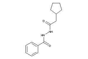 N'-(2-cyclopentylacetyl)benzohydrazide