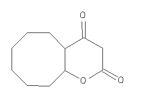4a,5,6,7,8,9,10,10a-octahydrocycloocta[b]pyran-2,4-quinone