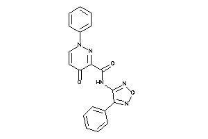 4-keto-1-phenyl-N-(4-phenylfurazan-3-yl)pyridazine-3-carboxamide