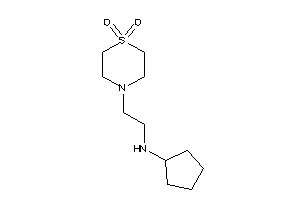 Cyclopentyl-[2-(1,1-diketo-1,4-thiazinan-4-yl)ethyl]amine