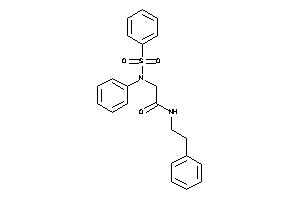 2-(N-besylanilino)-N-phenethyl-acetamide