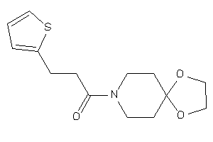 1-(1,4-dioxa-8-azaspiro[4.5]decan-8-yl)-3-(2-thienyl)propan-1-one