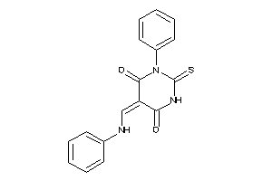 Image of 5-(anilinomethylene)-1-phenyl-2-thioxo-hexahydropyrimidine-4,6-quinone