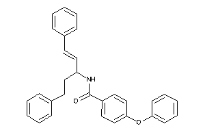 N-(1-phenethyl-3-phenyl-allyl)-4-phenoxy-benzamide