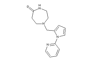 1-[[1-(2-pyridyl)pyrrol-2-yl]methyl]-1,4-diazepan-5-one