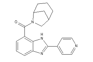 6-azabicyclo[3.2.1]octan-6-yl-[2-(4-pyridyl)-3H-benzimidazol-4-yl]methanone