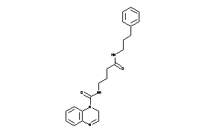 Image of N-[4-keto-4-(3-phenylpropylamino)butyl]-2H-quinoxaline-1-carboxamide