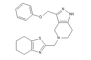 Image of 2-[[3-(phenoxymethyl)-1,4,6,7-tetrahydropyrazolo[4,3-c]pyridin-5-yl]methyl]-4,5,6,7-tetrahydro-1,3-benzothiazole