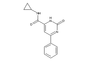 N-cyclopropyl-2-keto-4-phenyl-1H-pyrimidine-6-carboxamide