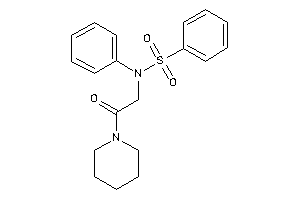 N-(2-keto-2-piperidino-ethyl)-N-phenyl-benzenesulfonamide