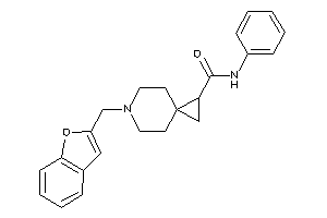 6-(benzofuran-2-ylmethyl)-N-phenyl-6-azaspiro[2.5]octane-2-carboxamide