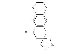 Image of Spiro[3,8-dihydro-2H-pyrano[3,2-g][1,4]benzodioxine-7,3'-pyrrolidine]-9-one
