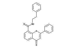 4-keto-N-phenethyl-2-phenyl-chromene-8-carboxamide