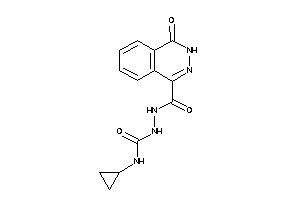 1-cyclopropyl-3-[(4-keto-3H-phthalazine-1-carbonyl)amino]urea