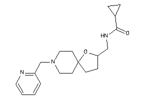 Image of N-[[8-(2-pyridylmethyl)-4-oxa-8-azaspiro[4.5]decan-3-yl]methyl]cyclopropanecarboxamide