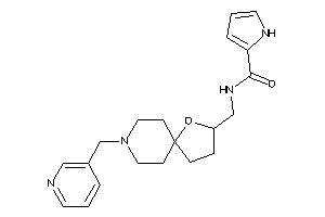 N-[[8-(3-pyridylmethyl)-4-oxa-8-azaspiro[4.5]decan-3-yl]methyl]-1H-pyrrole-2-carboxamide