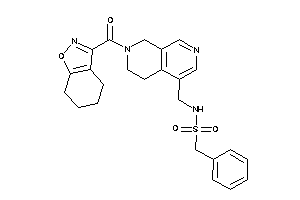 Image of 1-phenyl-N-[[7-(4,5,6,7-tetrahydroindoxazene-3-carbonyl)-6,8-dihydro-5H-2,7-naphthyridin-4-yl]methyl]methanesulfonamide