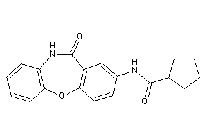 Image of N-(6-keto-5H-benzo[b][1,5]benzoxazepin-8-yl)cyclopentanecarboxamide