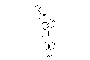 N-[1'-(1-naphthylmethyl)spiro[indane-3,4'-piperidine]-1-yl]thiophene-3-carboxamide