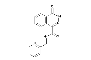 4-keto-N-(2-pyridylmethyl)-3H-phthalazine-1-carboxamide