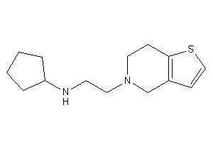 Cyclopentyl-[2-(6,7-dihydro-4H-thieno[3,2-c]pyridin-5-yl)ethyl]amine