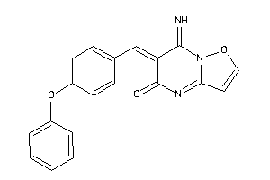 Image of 7-imino-6-(4-phenoxybenzylidene)isoxazolo[2,3-a]pyrimidin-5-one