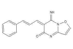 6-cinnamylidene-7-imino-isoxazolo[2,3-a]pyrimidin-5-one