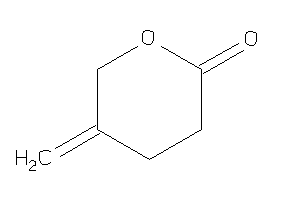 Image of 5-methylenetetrahydropyran-2-one