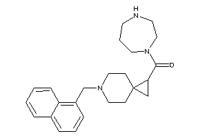 1,4-diazepan-1-yl-[6-(1-naphthylmethyl)-6-azaspiro[2.5]octan-2-yl]methanone