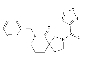 7-benzyl-3-(isoxazole-3-carbonyl)-3,7-diazaspiro[4.5]decan-6-one