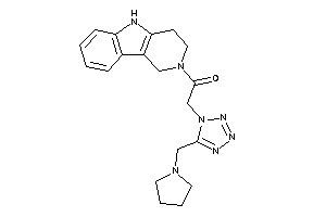 2-[5-(pyrrolidinomethyl)tetrazol-1-yl]-1-(1,3,4,5-tetrahydropyrido[4,3-b]indol-2-yl)ethanone