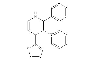 Image of 1-[2-phenyl-4-(2-thienyl)-1,2,3,4-tetrahydropyridin-3-yl]pyridin-1-ium