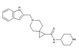 6-(1H-indol-2-ylmethyl)-N-(4-piperidyl)-6-azaspiro[2.5]octane-2-carboxamide