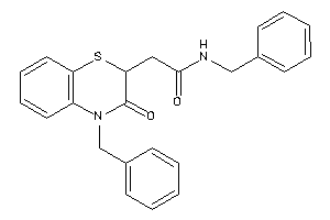 Image of N-benzyl-2-(4-benzyl-3-keto-1,4-benzothiazin-2-yl)acetamide